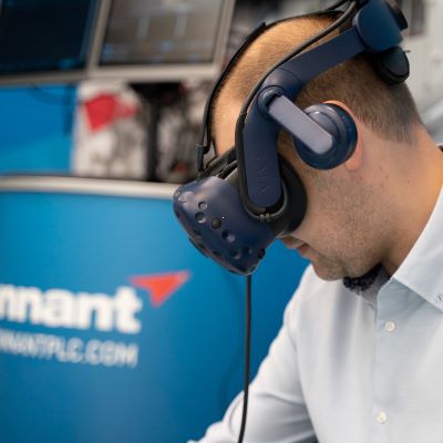 Virtual Reality, VR, the innovative combination of software, 3D media and an array of fairly complex equipment to generate a totally immersive, three-dimensional environment which can be used for both leisure and, increasingly, training.